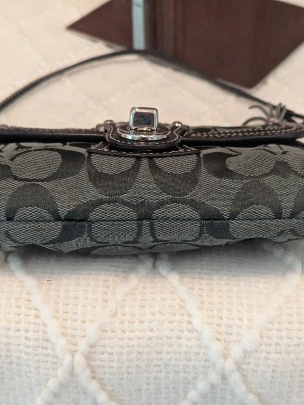 Coach dark green
